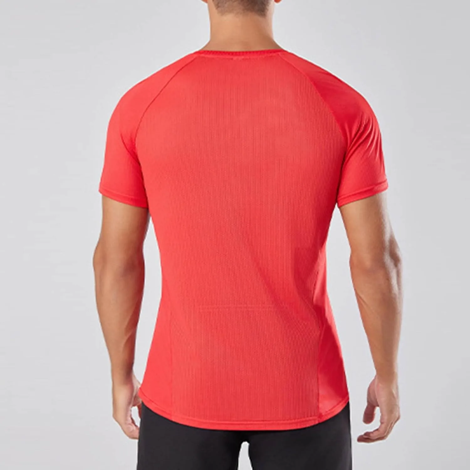 Футболка с коротким рукавом для мужчин Cool Breathable Quick Dry — фото 4