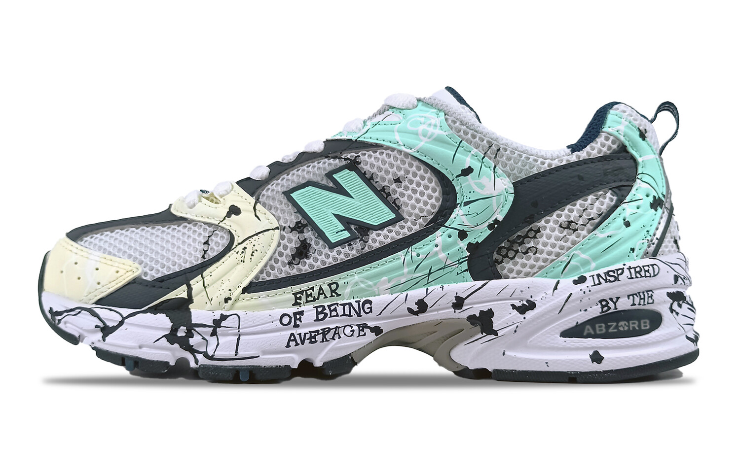 

Кроссовки NB 530 унисекс с низким верхом синего цвета New Balance
