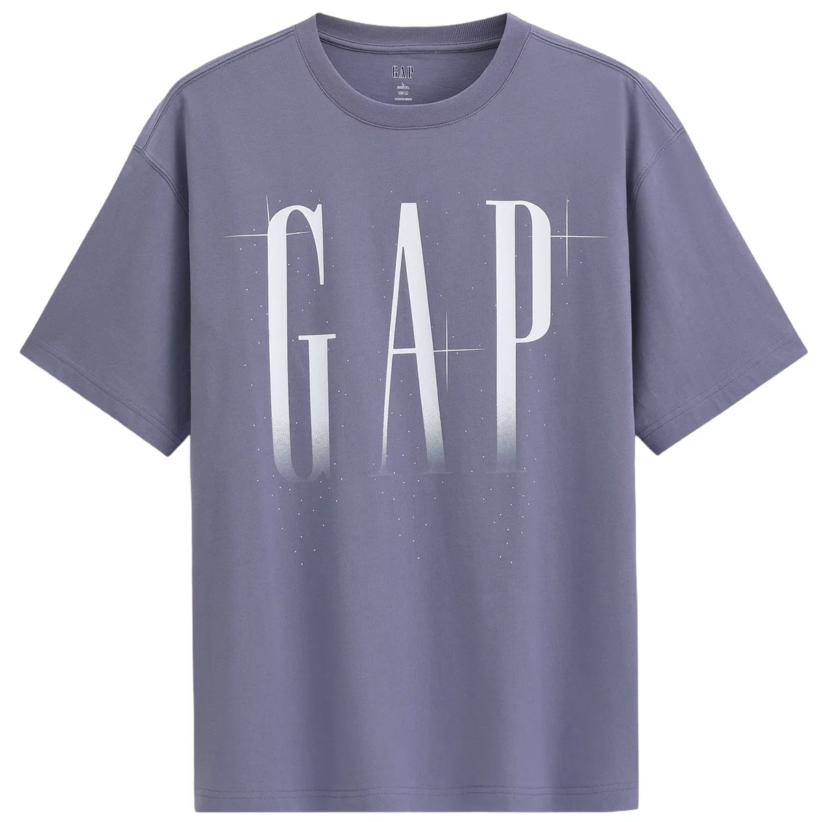 Футболка унисекс crew neck moderate GAP, Lilac