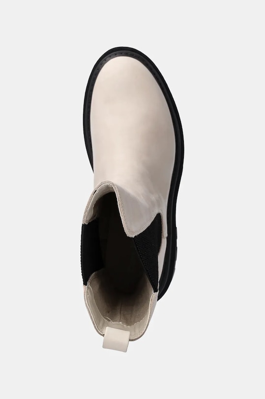 Нубуковые ботинки на платформе FLATFORM CHELSEA BOOT MG NB Calvin Klein Jeans, бежевый — фото 4