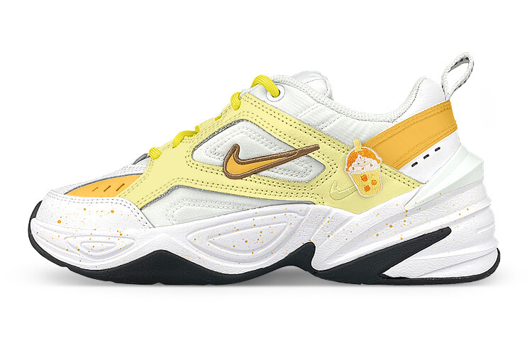 

Кроссовки женские M2K Chunky с низким верхом, белые/желтые Nike, Желтый, Кроссовки женские M2K Chunky с низким верхом, белые/желтые Nike