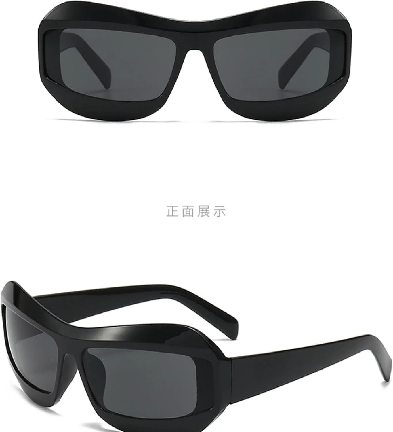 

Солнцезащитные очки в стиле стимпанк для женщин и мужчин, модные, роскошные, для активного отдыха, уличной фотографии, солнцезащитные очки UV400 TKKTLLT, Black Green