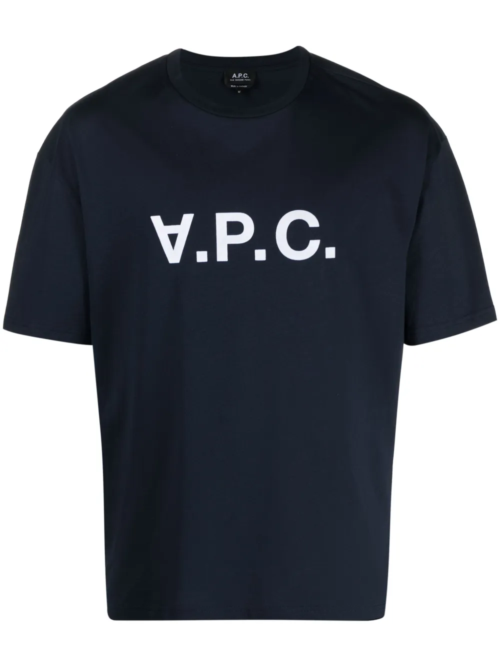 

Футболка River с логотипом A.P.C., синий