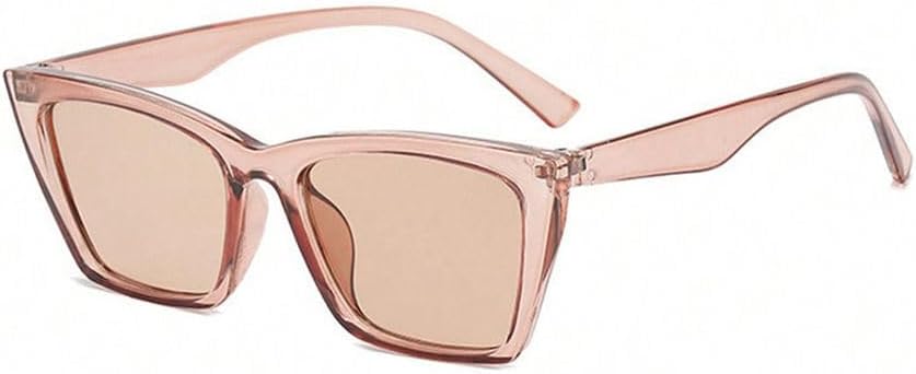 

Винтажные солнцезащитные очки «кошачий глаз» для женщин, маленькая оправа, ретро-очки в стиле «кошачий глаз», модные очки с защитой от УФ-излучения UV400 HYYZZC, Champagne