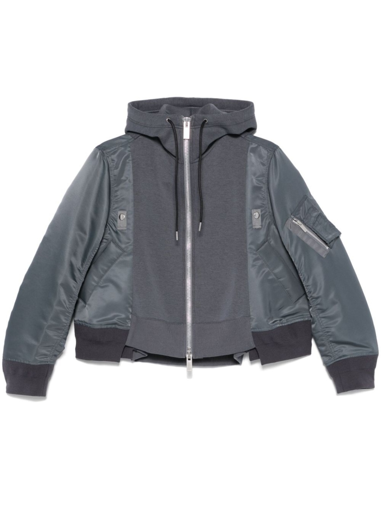 

Sacai пиджак со вставками, синий
