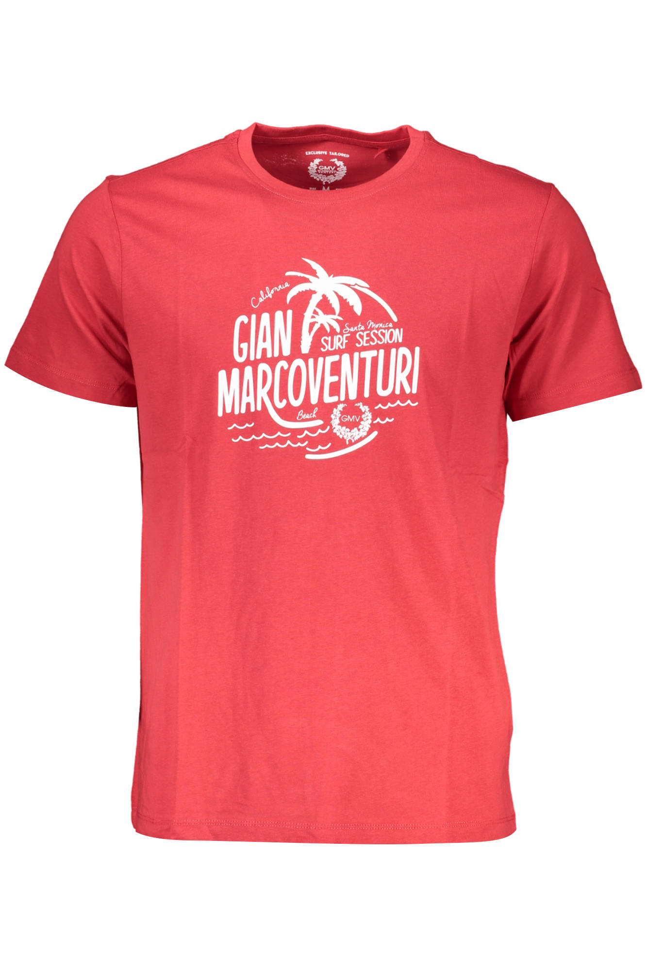 

Мужская футболка Gian Marco Venturi хлопковая, красный