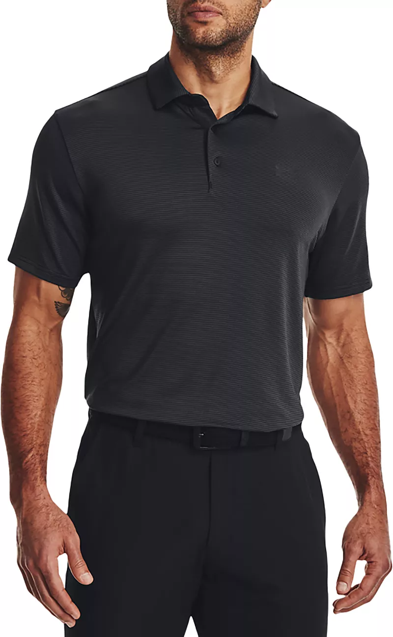 

Мужское поло для гольфа Under Armour Playoff 3.0, цвет Black/Pitch Gray