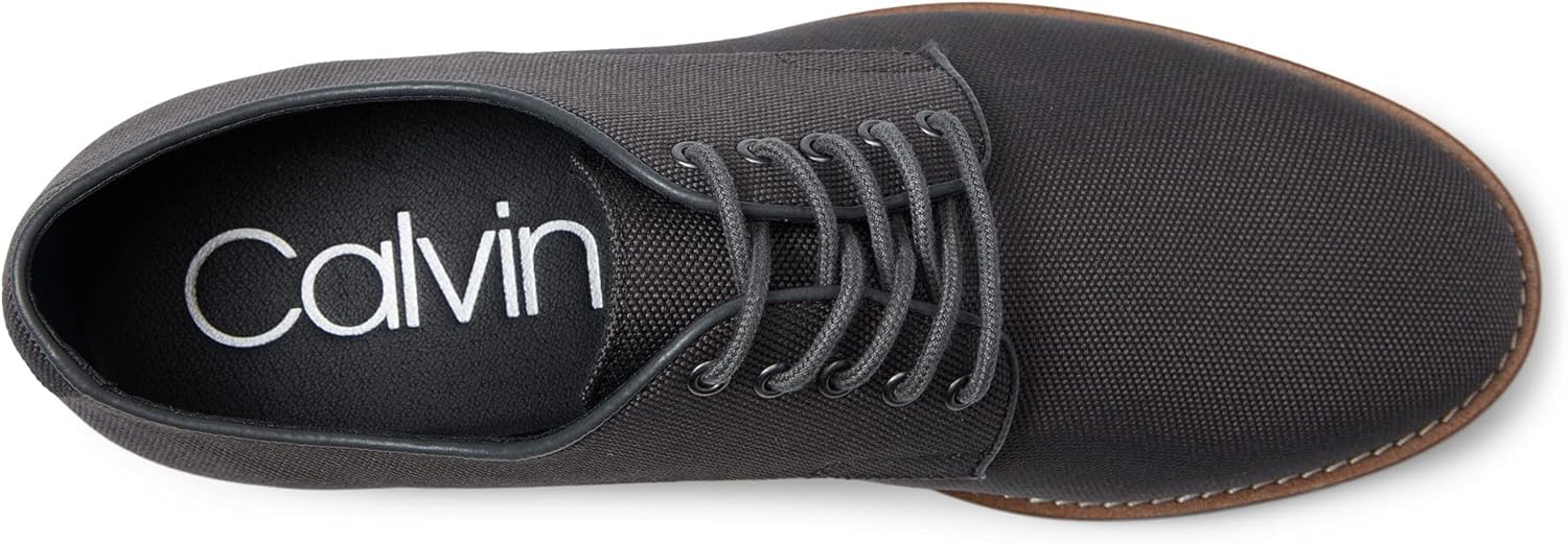 Calvin Klein Мужские оксфорды Мужские оксфорды Aggussie, Dark Grey Nylon 021 — фото 3