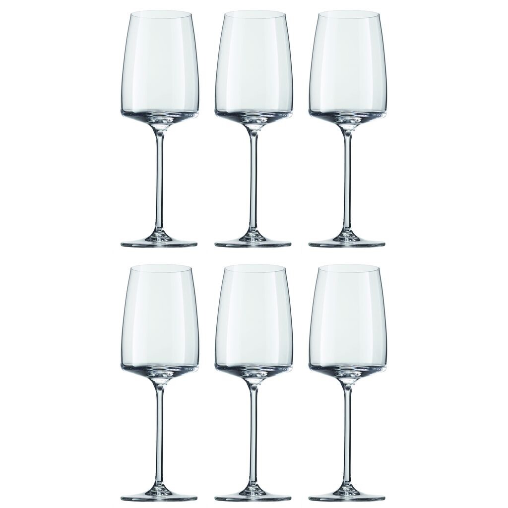 

Schott Zwiesel 120588 Бокал для вина Sensa, 363 мл, хрустальное стекло, прозрачное (6 шт. в упаковке), прозрачный