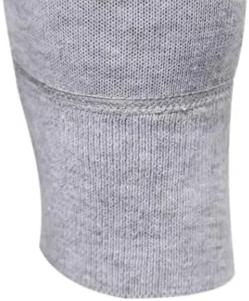 Мужской водолазка Slim Fit вязаный пуловер Big and Tall базовый слой повседневный однотонный свитер Generic, серый — фото 4