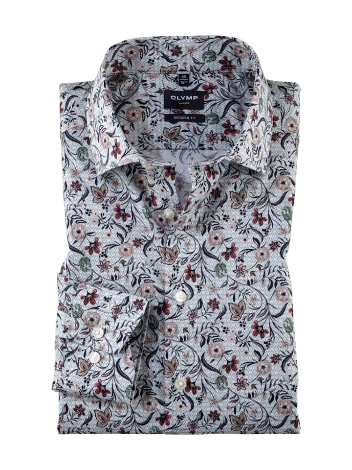 

Рубашка OLYMP modern fit, серый