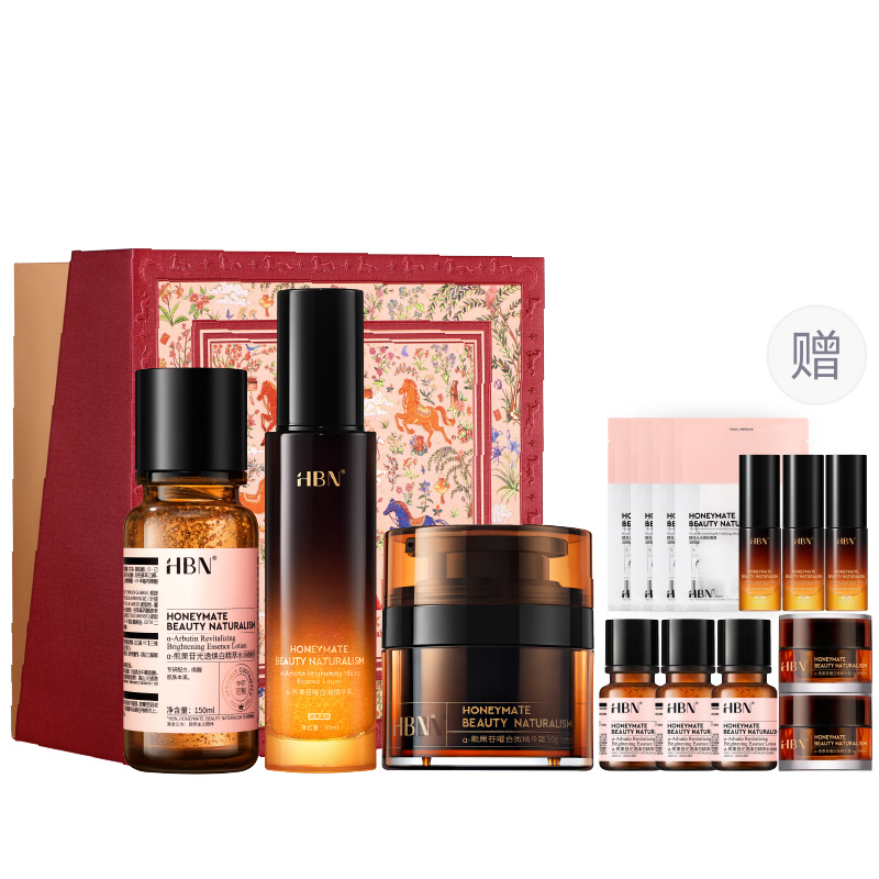 

HBN Отбеливающий восстанавливающий лосьон-крем, комплект одежды