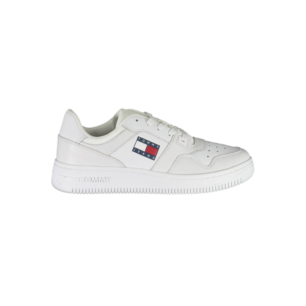 

Белые кроссовки из полиэстера Tommy Hilfiger, белый