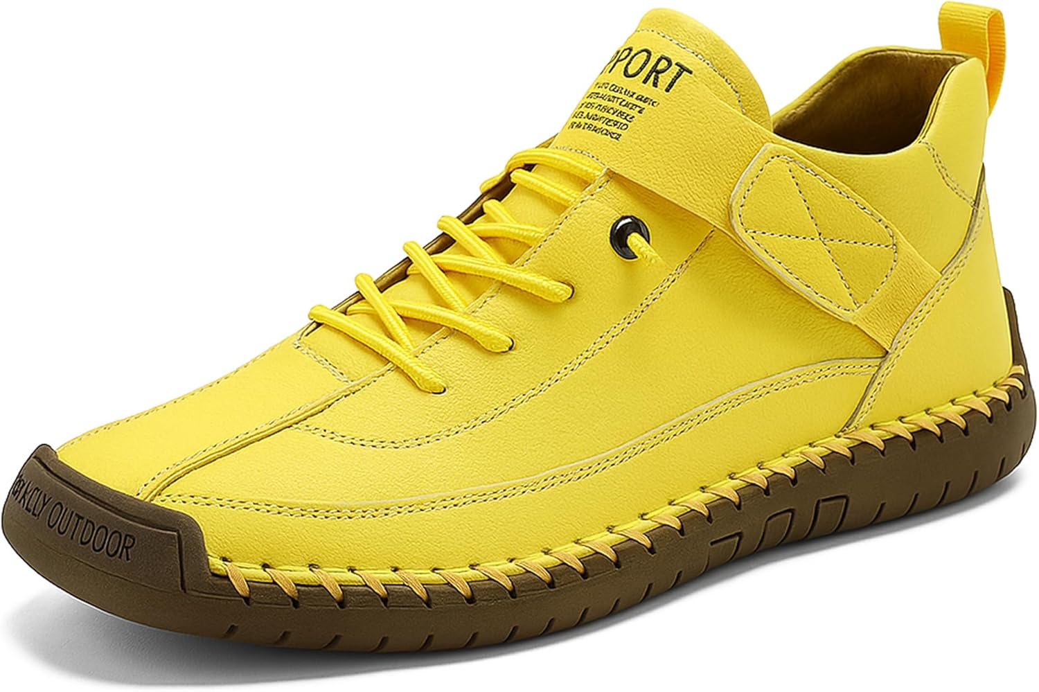 

Удобные ортопедические кроссовки с поддержкой свода для женщин и мужчин Loodion, желтый