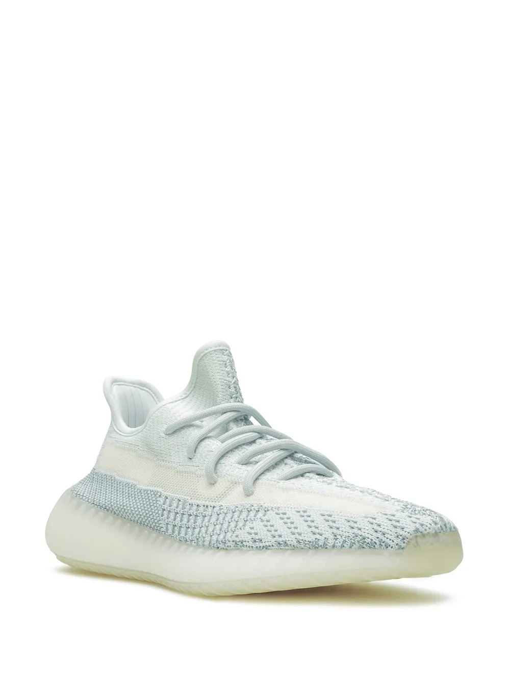 Кроссовки Yeezy Boost 350 V2 Cloud White adidas Yeezy, синий — фото 2