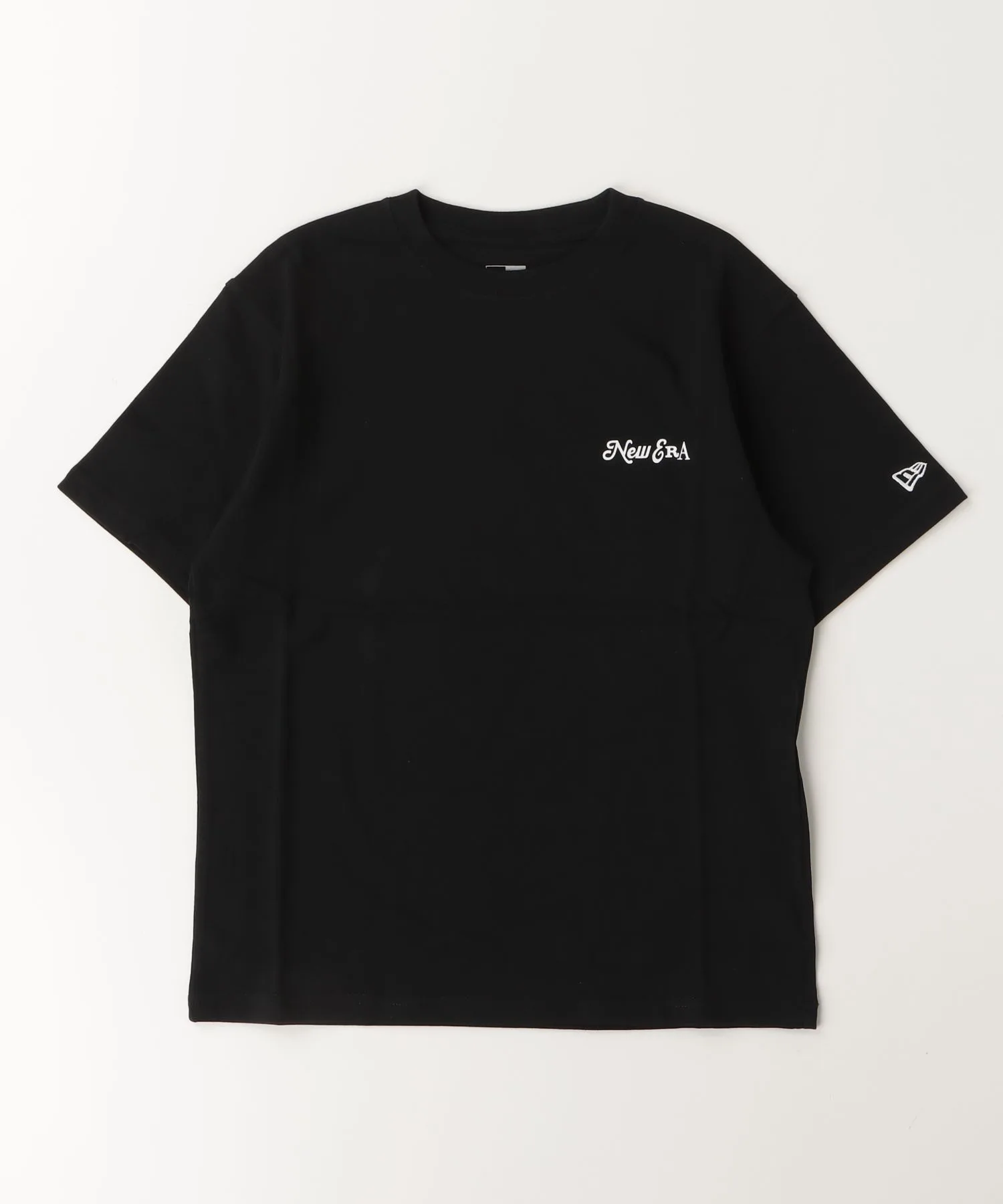 Детская футболка NEW ERA с архивным логотипом чёрная