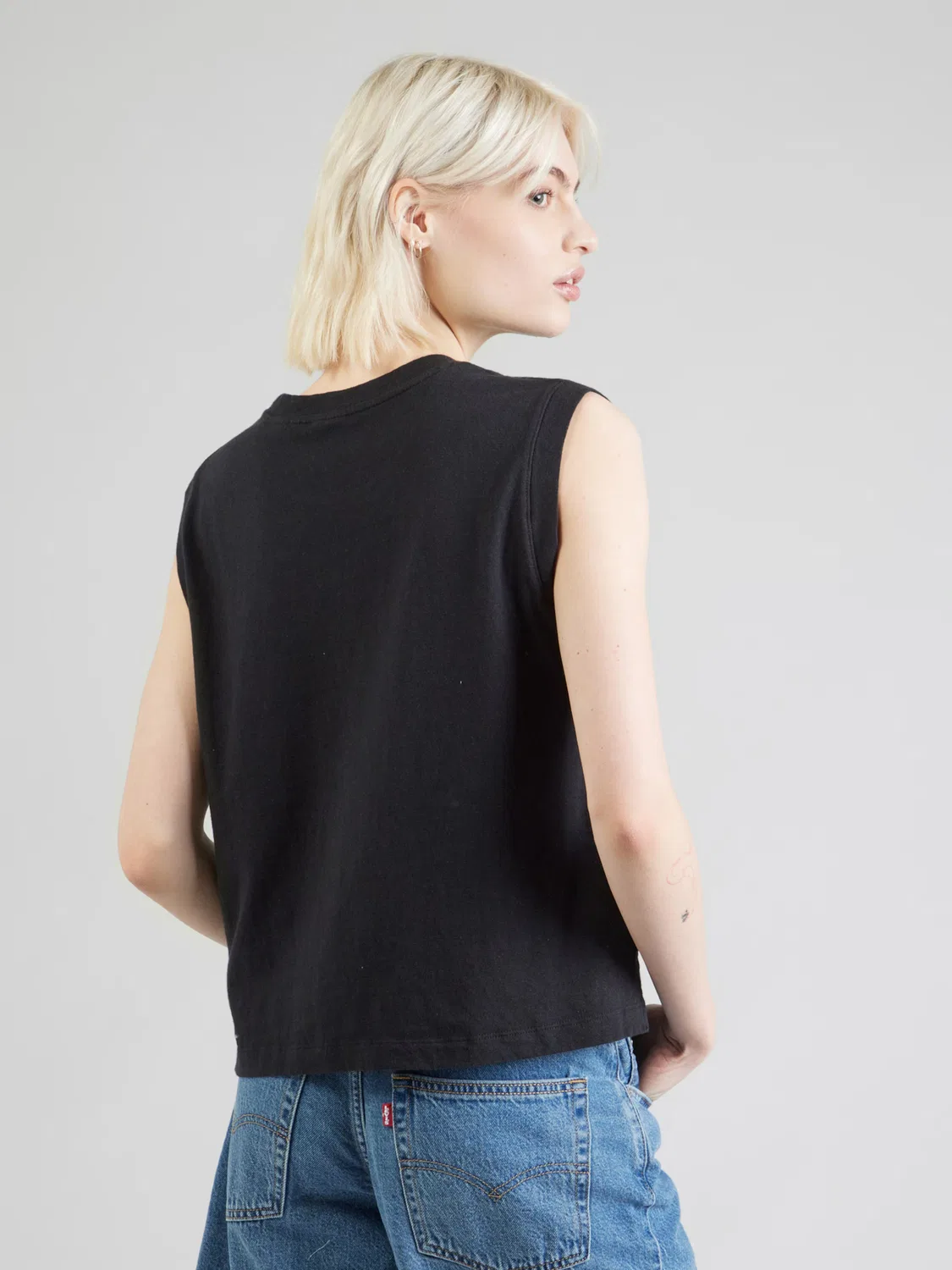 Топ 'Boxy Tank Топ' Levi'S , Black — фото 4