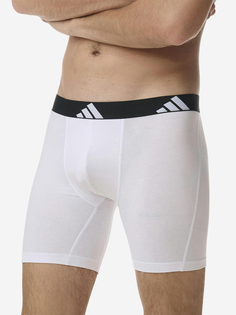 ADIDAS Классические мужские боксёрские шорты-боксёры - Active Flex Cotton разноцветные — фото 3