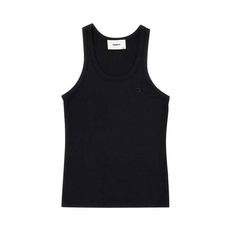 

Топ Coperni Lightweight Logo Tank Top Black, черный