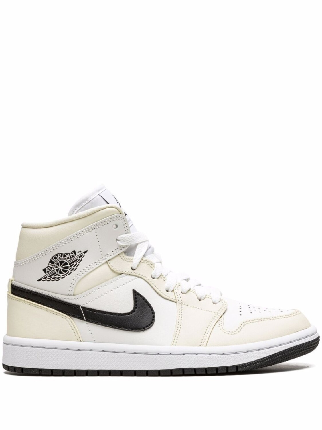 

Jordan кроссовки Air Jordan 1 Mid Coconut Milk, нейтральный цвет