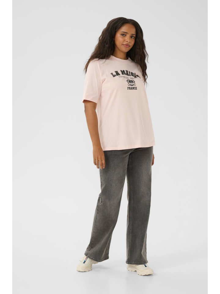 

Футболка KCtasha свободного кроя в цвете Lotus KAFFE curve, Серый, Футболка KCtasha свободного кроя в цвете Lotus KAFFE curve