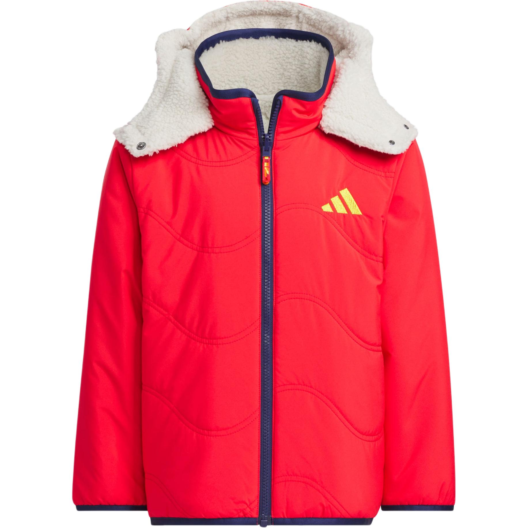 

Утепленная куртка Gemstone Red/Bauxite Brown для детей 3-7 лет Adidas, красный/коричневый