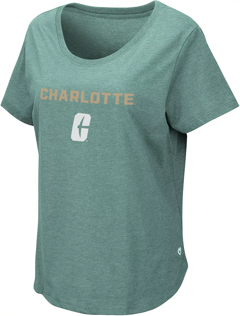 

Женская зеленая футболка Colosseum Charlotte 49ers