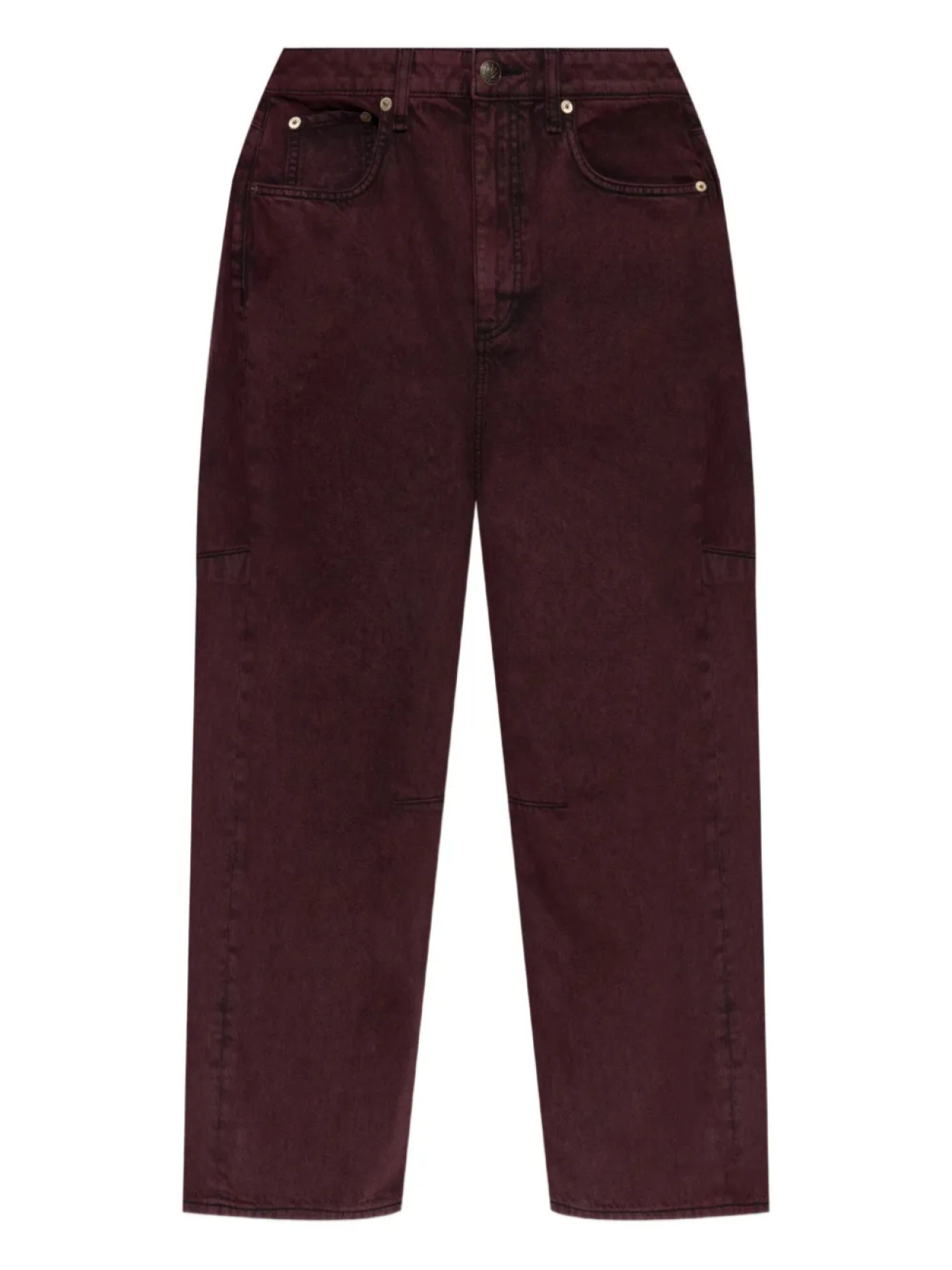 

Джинсы с пятью карманами rag & bone, красный