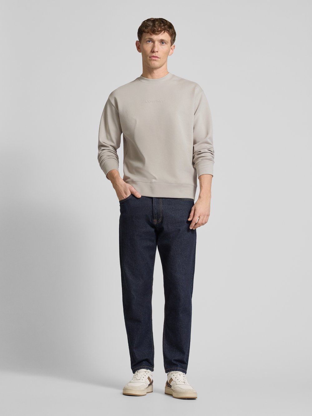 

Толстовка с этикеткой, модель «TECH INTERLOCK» CK Calvin Klein