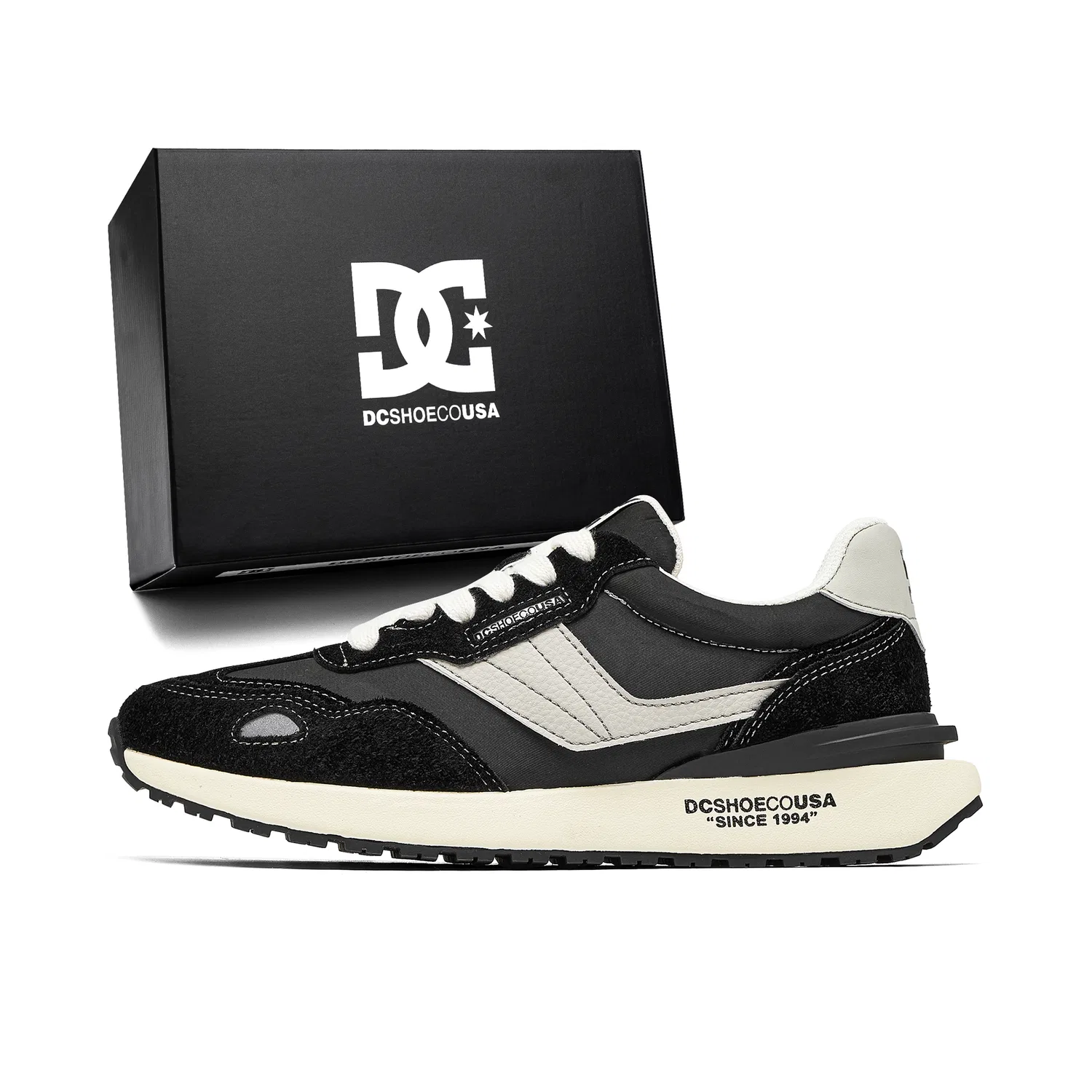 Кроссовки низкие DCSHOES Santa Cruz черные