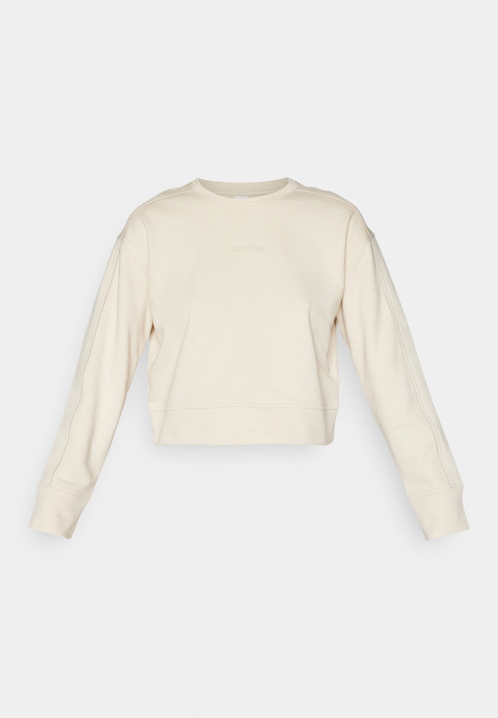 

Пижамная футболка FRENCH TERRY LOGO SWEATSHIRT Calvin Klein, цвет Sandshell