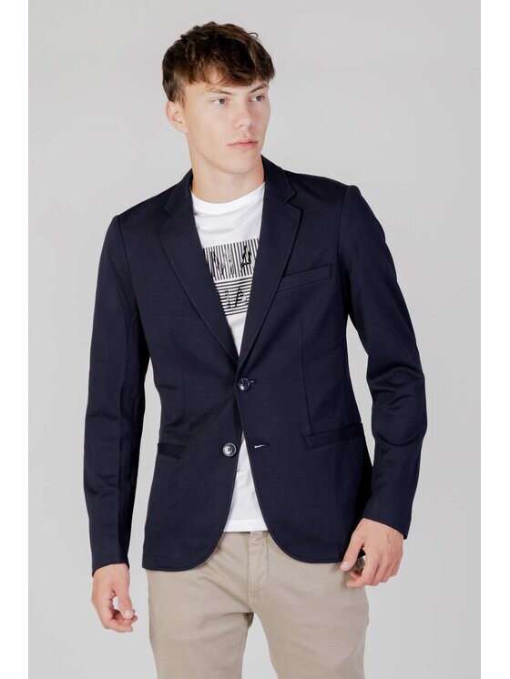 

Пиджак blazer fit Armani Exchange, синий