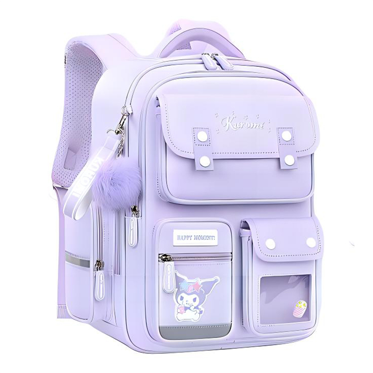 

Sanrio Детский рюкзак из полиэстера, Purple Kuromi