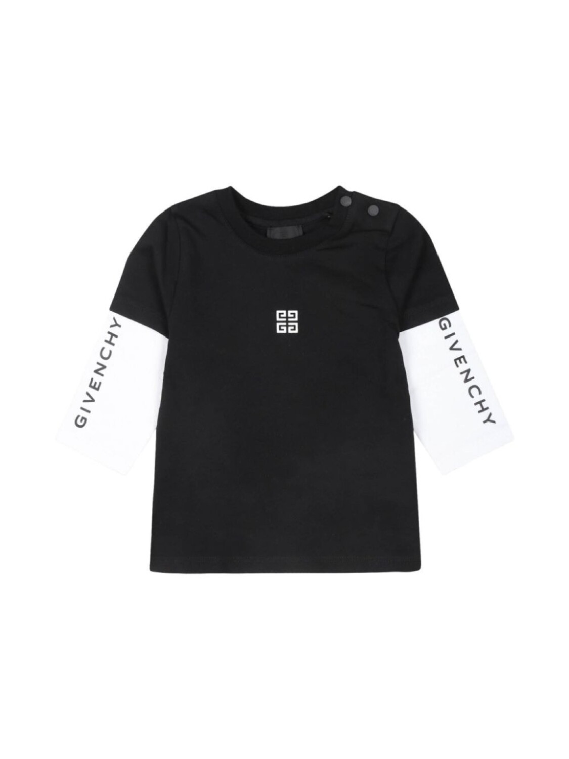 

Givenchy Kids футболка с принтом 4G, черный