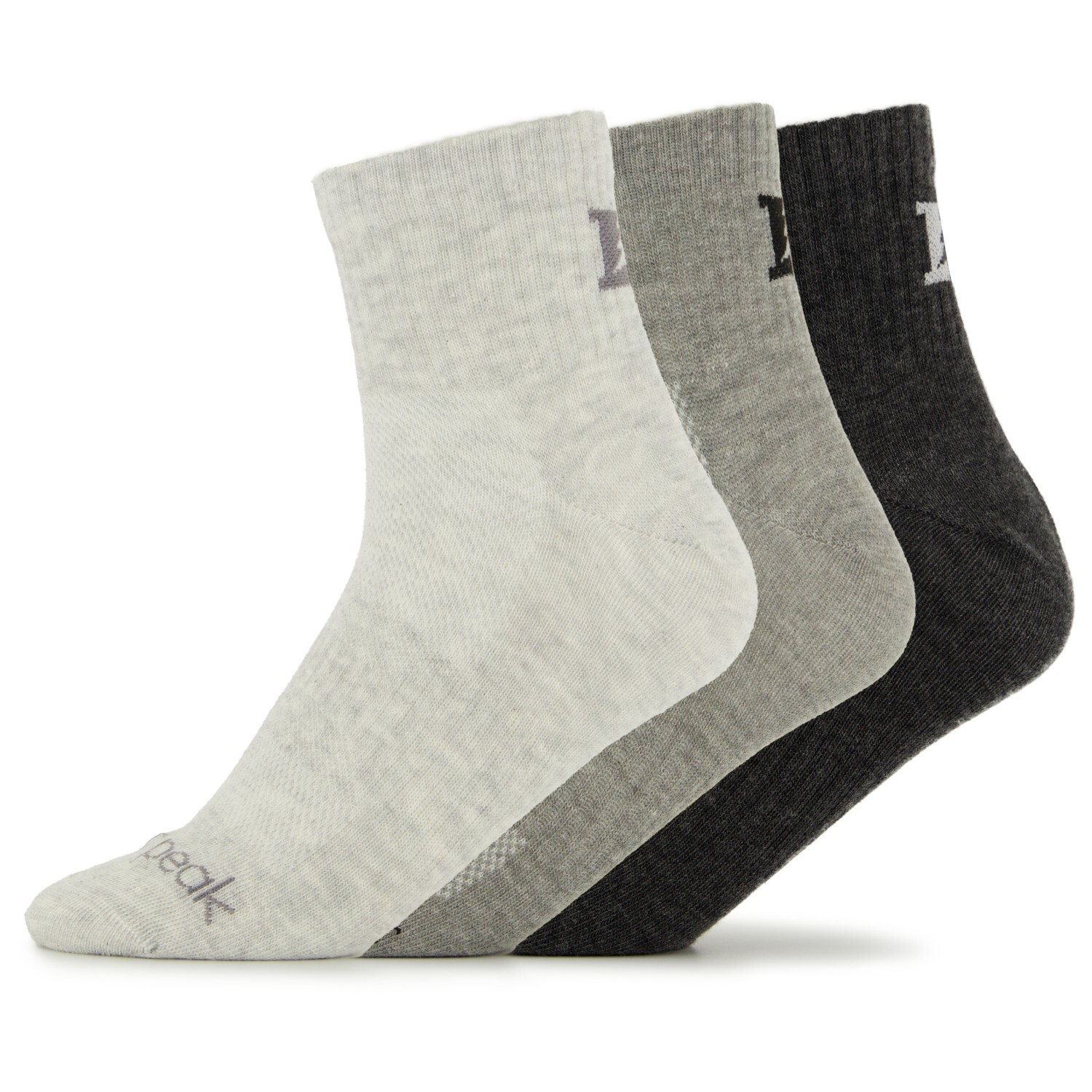 

Многофункциональные носки Heber Peak SylvaHe. Quarter 3 Pack, цвет Grey Multi