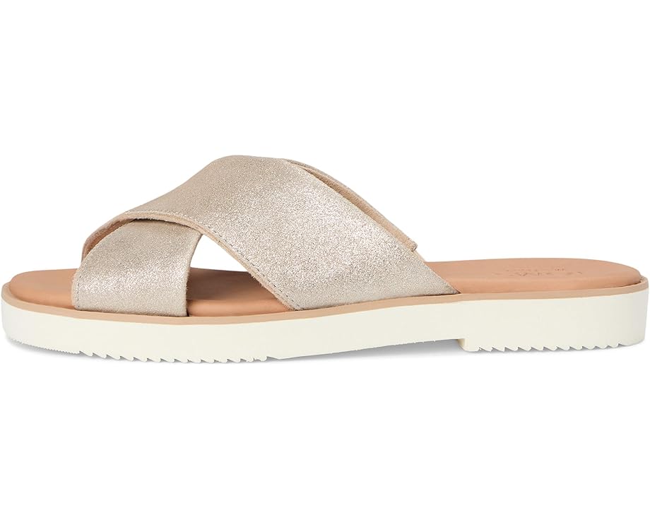 Сандалии TOMS Mae Crossover, цвет Champagne Metallic — фото 4