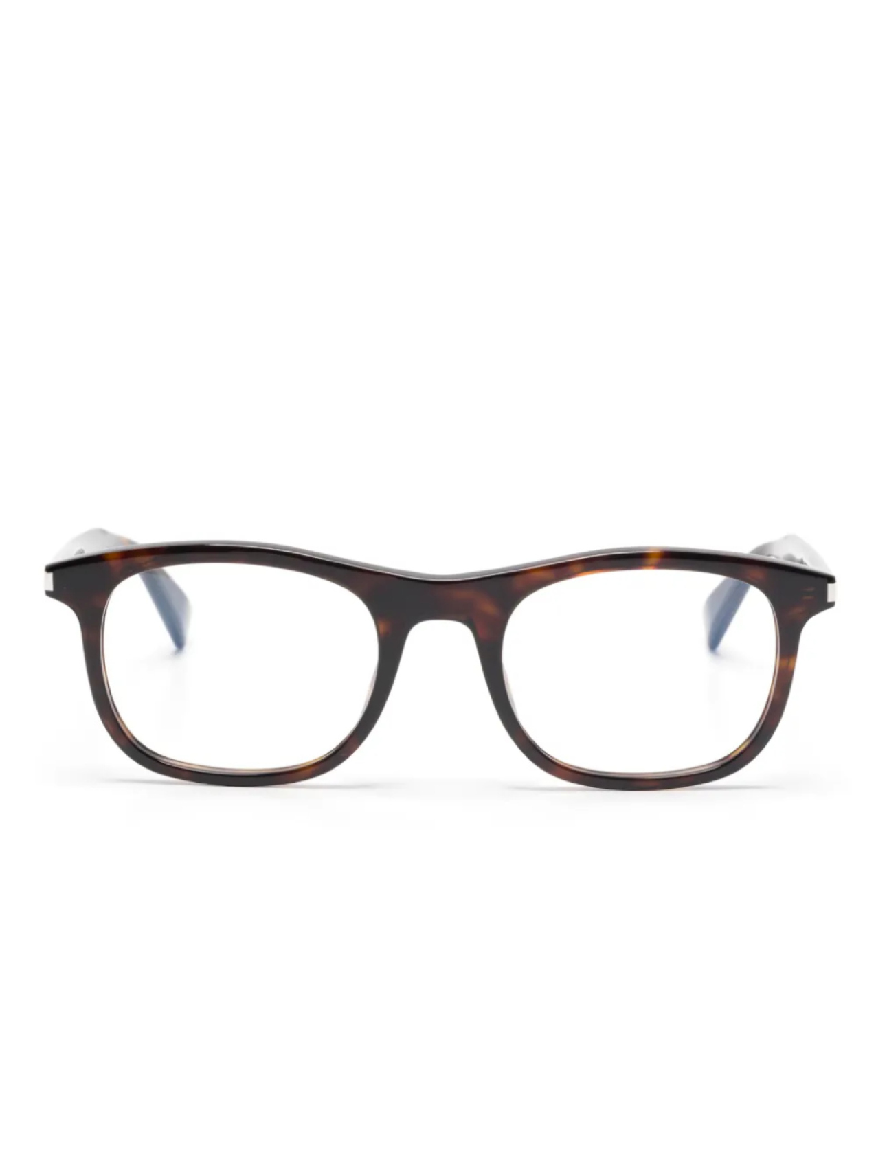 

Очки в прямоугольной оправе Saint Laurent Eyewear, коричневый