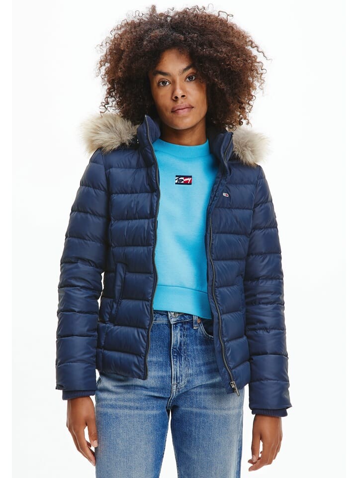 

Пуховик Tommy Hilfiger, синий