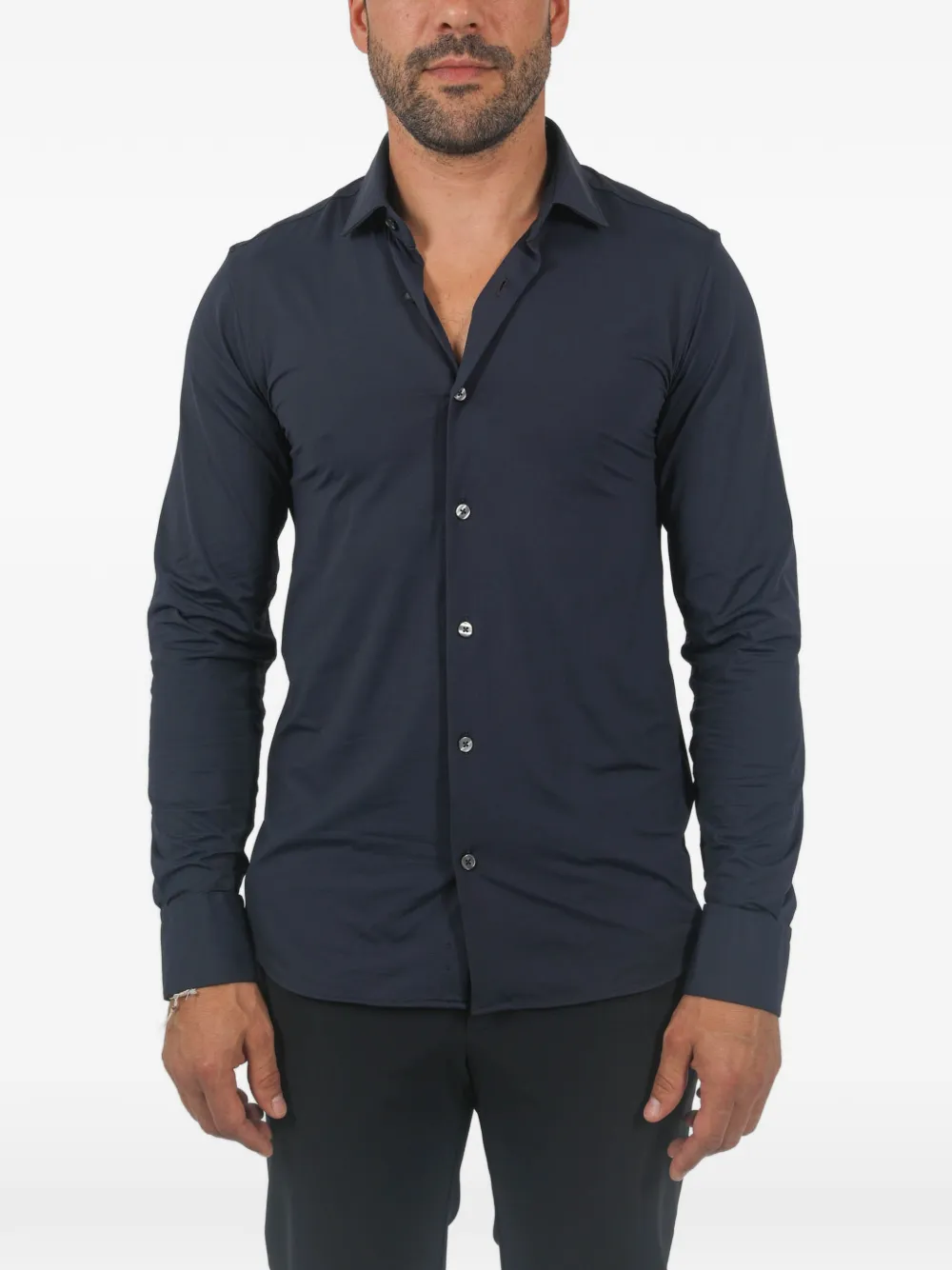 

Рубашка на пуговицах Rrd, синий