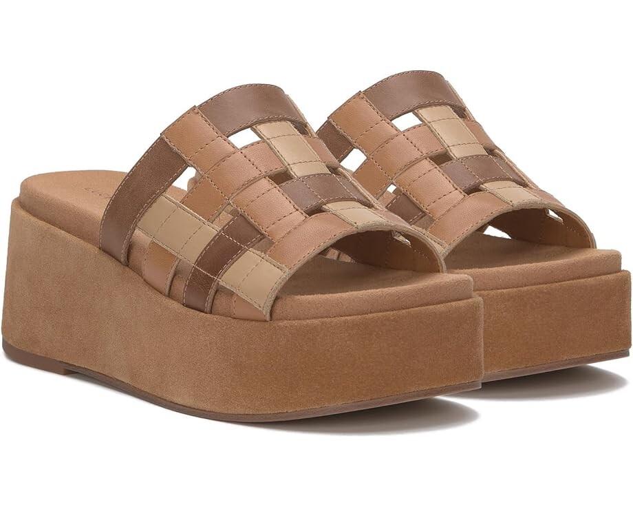 

Туфли Lucky Brand Ulrich Woven Platform Sandal, цвет Dusty Sand Cream