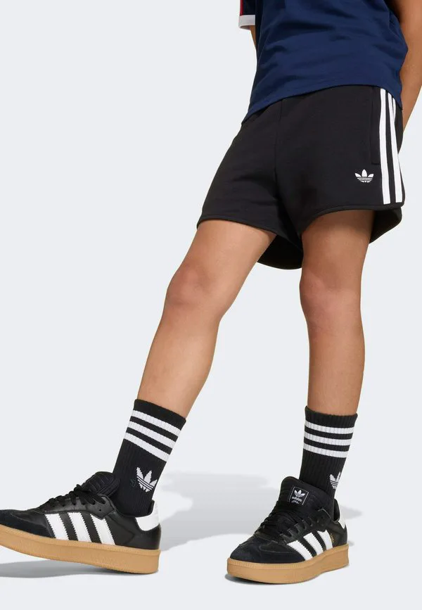 Полосатые спортивные штаны для спринтера Adidas Originals, Black — фото 4