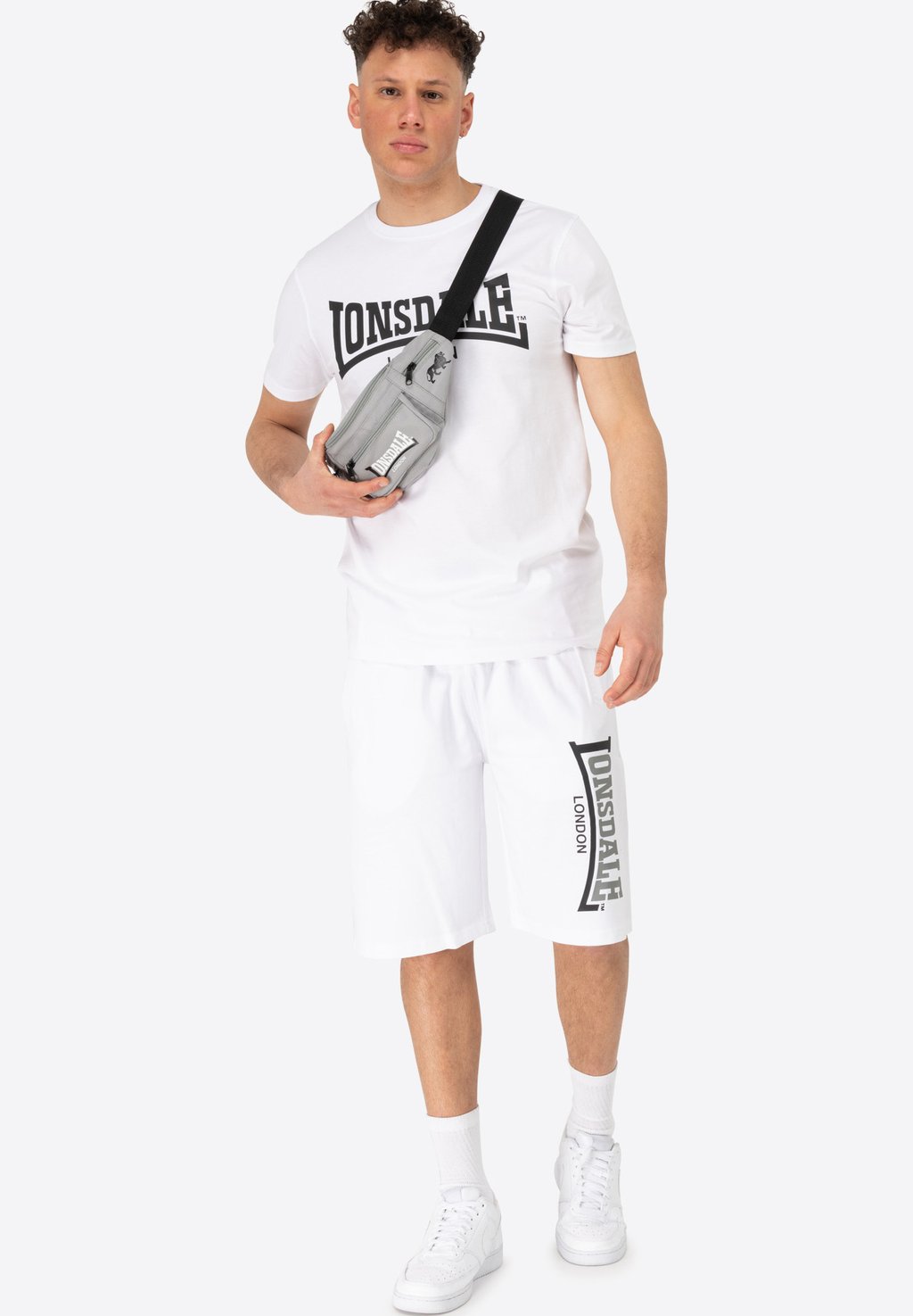 

Поясная сумка HIP Lonsdale, серый
