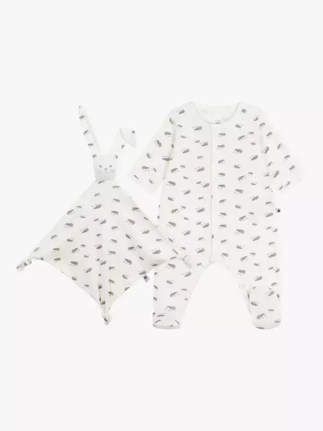 Подарочный набор детского комбинезона из хлопка Petit Bateau