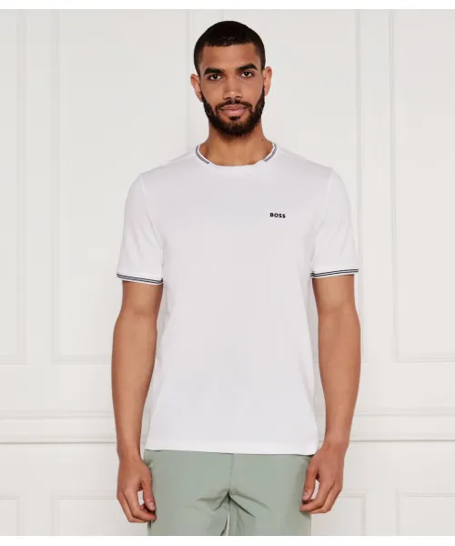 

Футболка таул Slim fit Boss Green, белый
