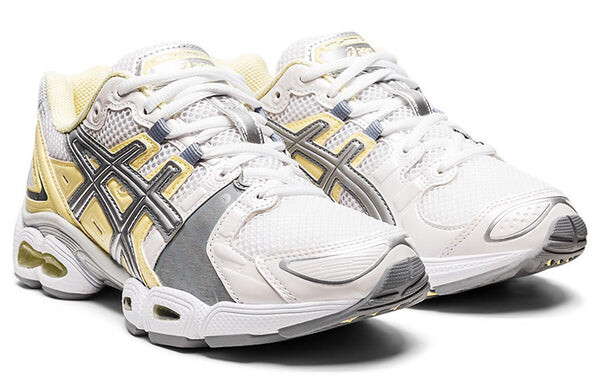 Кроссовки гель нимбус 9 Asics, белый — фото 3