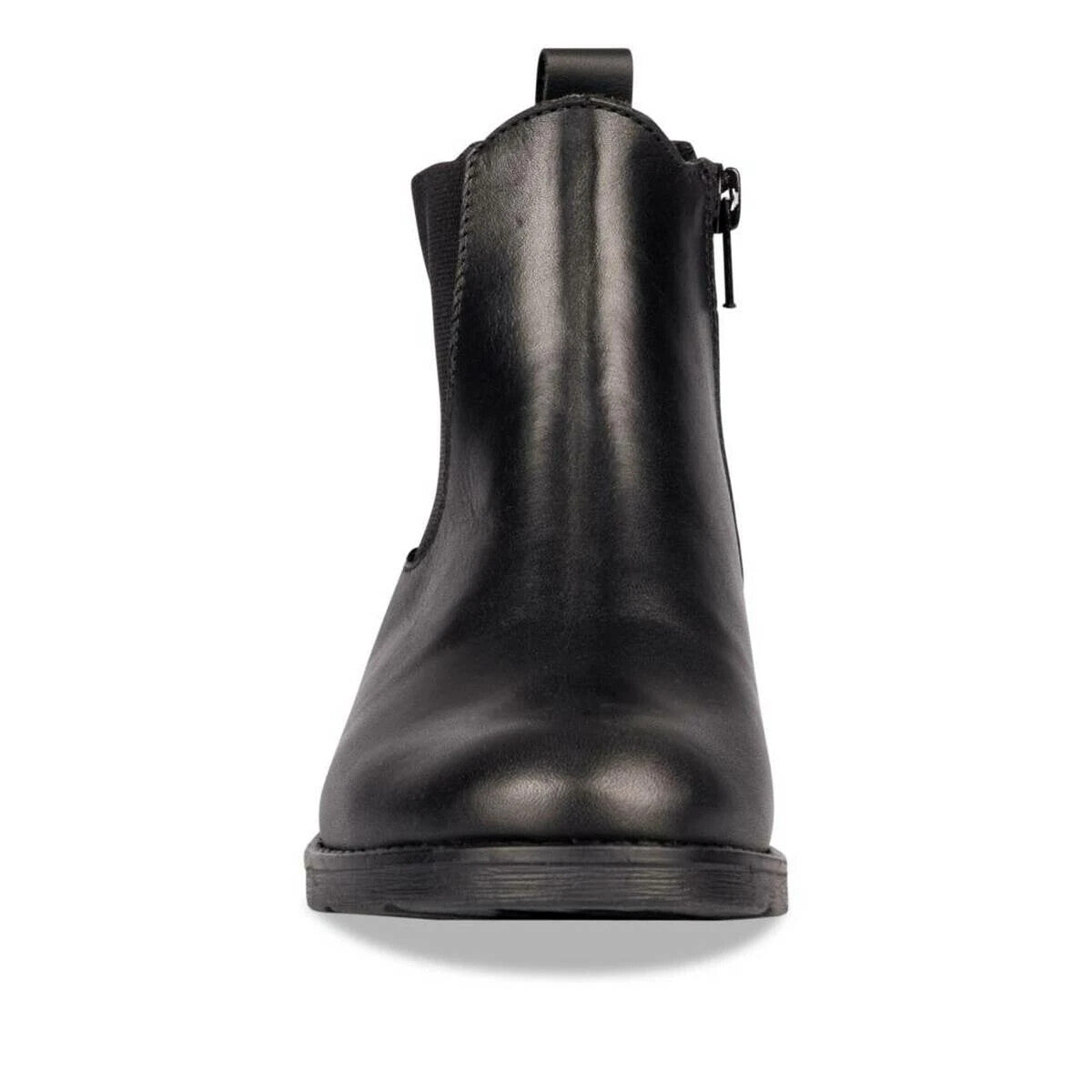Детские ботинки MIA Pratt Boot, черные, с блестками, из искусственной кожи, с круглым носком, модель Chelsea ZPO3446 — фото 3