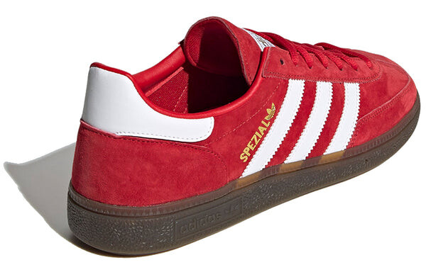 Кроссовки adidas Handball Spezial 'Scarlet Gum', красный — фото 4