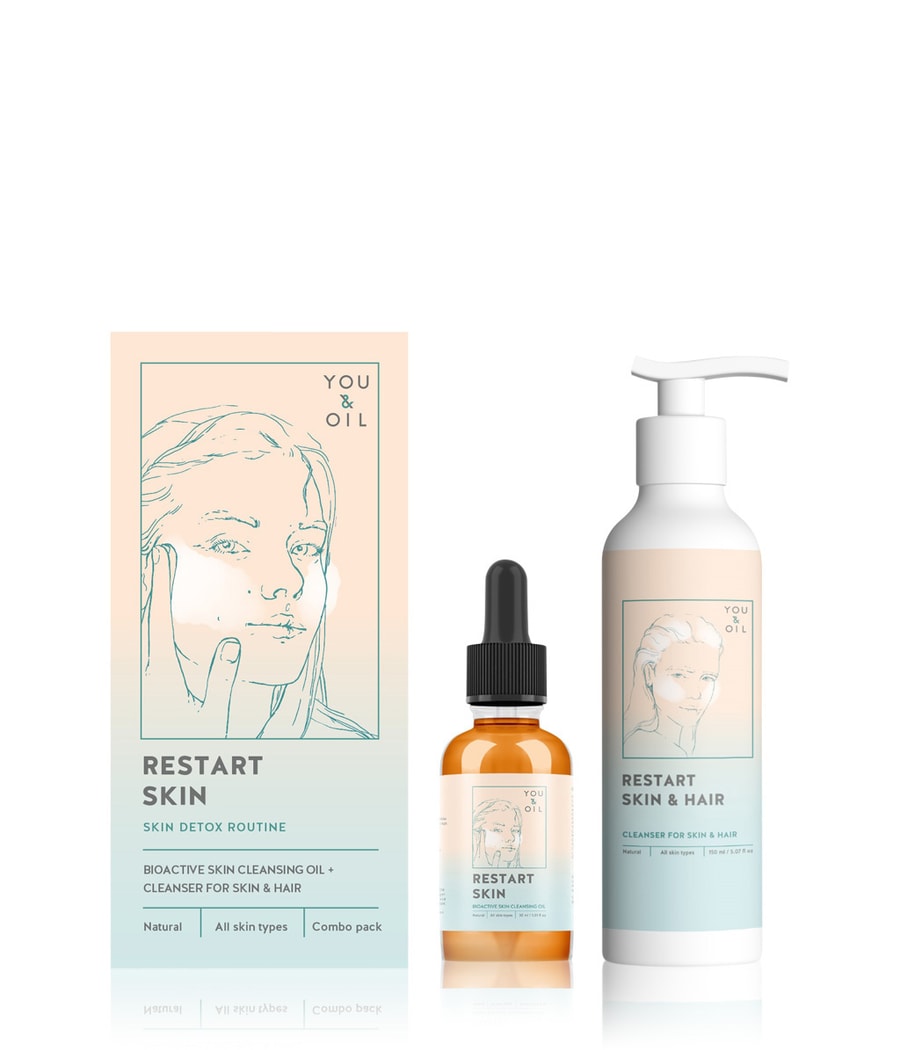 

Набор для ухода за лицом YOU & OIL Restart Set Cleansing Complex For Skin, 1 шт.