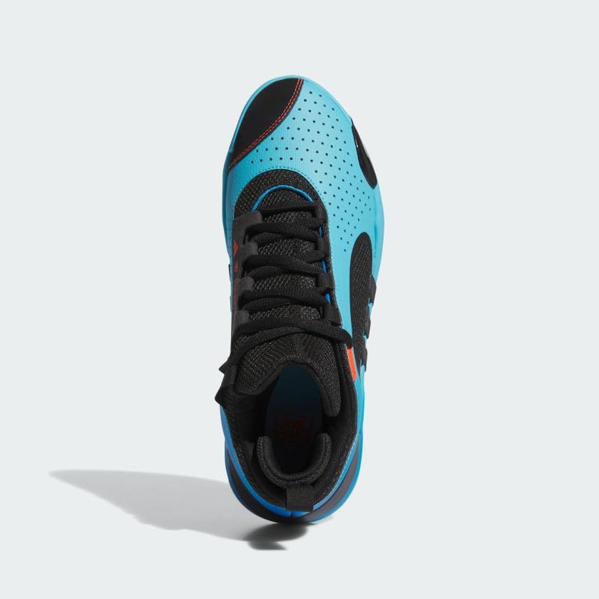 Мужские кроссовки Adidas D.o.n. Issue 5, черный/синий/голубой — фото 2