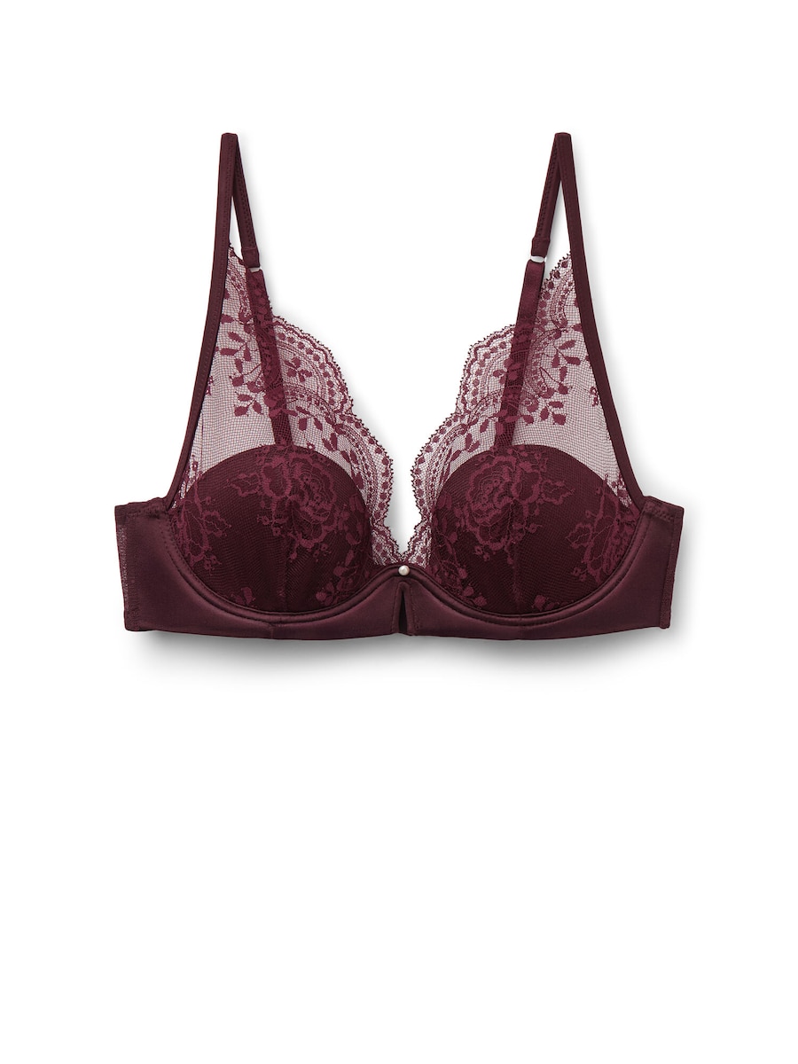 

Бюстгальтер-балконет INTIMISSIMI MONICA LA VIE EN ROSE, бургундия